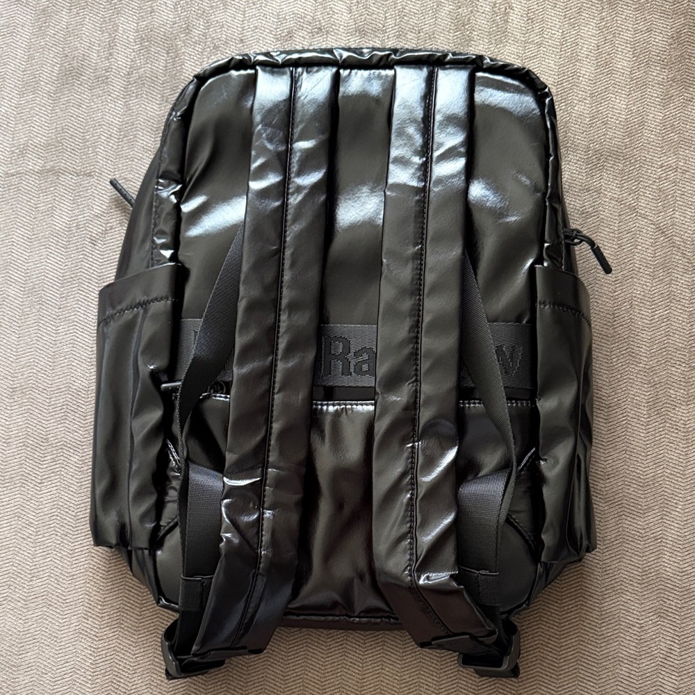 Iris & Rainbow Mini Glossy Black Backpack - NEW! - Picture 4 of 4